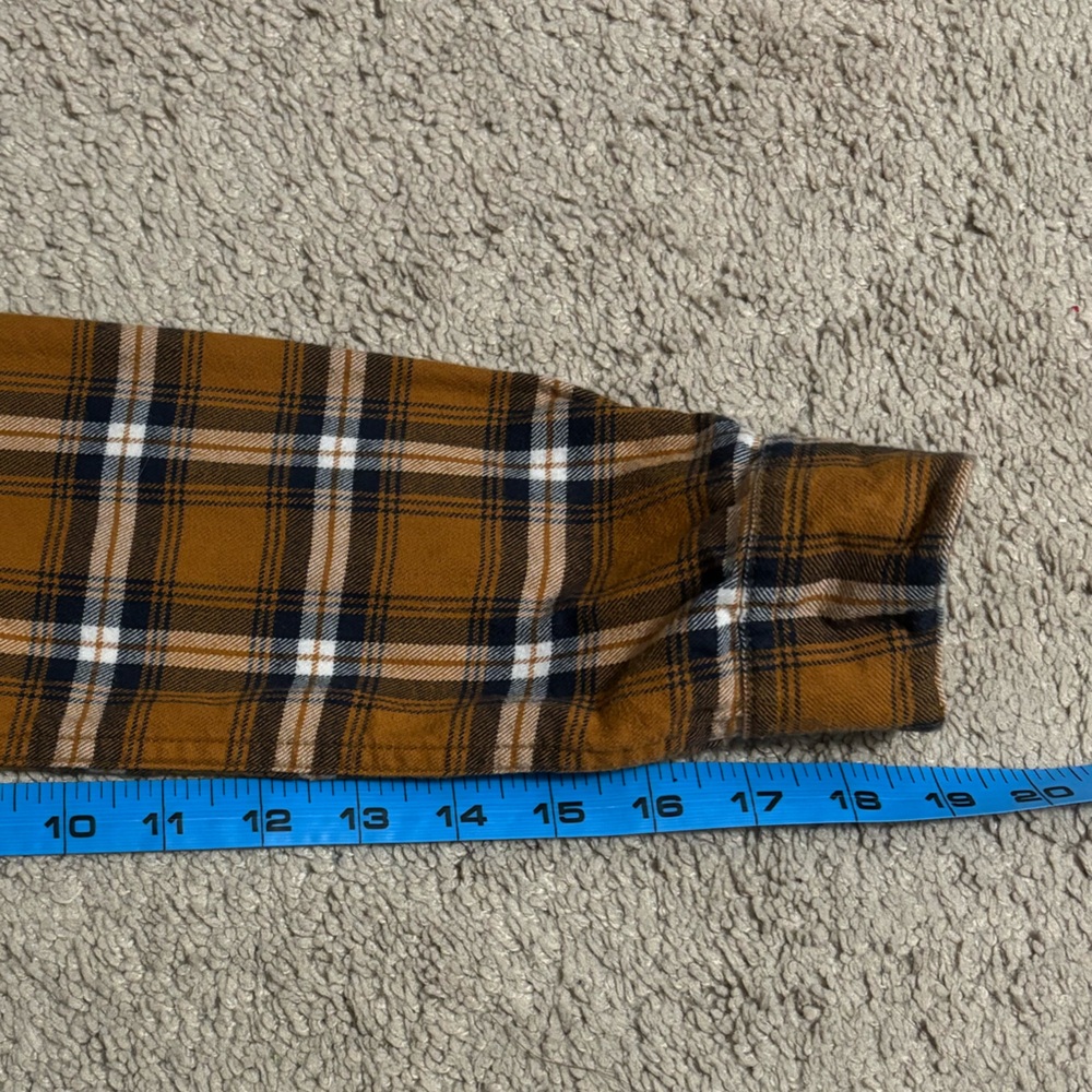 Fjallraven | Ovik Flannel Shirt Regular Fit Brown Plaid Women’s Sz‎ XS - Picture 8 of 8